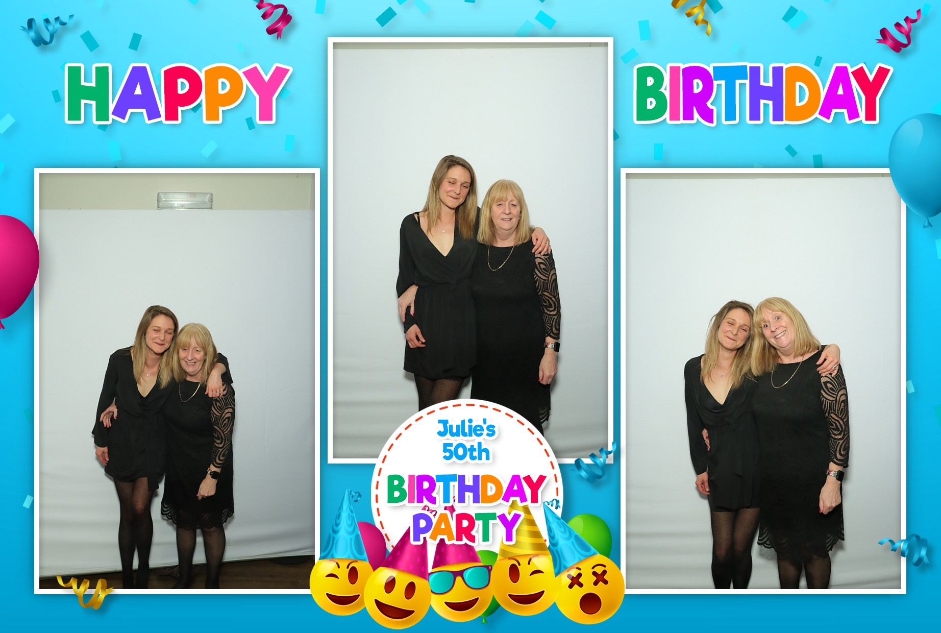 Julie's 50th Birthday | View more photos from the event at gallery.myphotoboothexperience.co.uk/u/MyPhotoBoothExperienceLtd/Julies-50th-Birthday